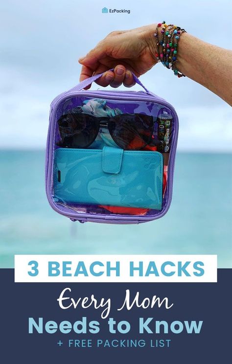 Beach Day Hacks
; Opens a new tab
We've got the best beach hacks that will keep your things sand-free, protect your skin from the sun, and keep you cool at the beach for a fun summer vacation! Tip #9 is a lifesaver!#hacks #beachhacks #beachtricks #beachtips #beachideas #beachtravel #beachpicnic #beachessentional #essentional #travel #beachfood Beach Day Hacks, Summer Vacation Necessities, Beach Vacation Packing, Beach Vacation Packing List, Best Beach Bag, Beach Bag Essentials, Beach Mom, Hacks For Kids, Beach Week