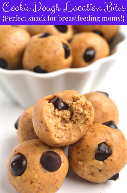 Cookie Dough Lactation Bites take just 5 minutes to make and are the perfect healthy snack for the nursing mom featuring oats, flax and a secret protein and fiber packed ingredient! www.nutritionistreviews.com #breastfeeding #nursing #lacation #mom #newmom #newborn #infant Lactation Cookie Recipes, Lactation Bites, Lactation Cookie, Lighter Recipes, Lactation Cookies Recipe, Breastfeeding Snacks, Lactation Recipes, Cookie Dough Bites, Lactation Cookies