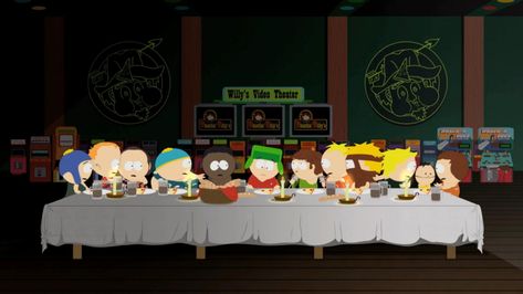 South Park wallpaper South Park The Last Supper Kyle Broflovski Eric Cartman Kenny McCormick #Butters #1080P #wallpaper #hdwallpaper #desktop Kenny Mccormick Wallpaper Pc, Park Wallpaper, Kenny Mccormick, Kyle Broflovski, Eric Cartman, The Last Supper, Boy Illustration, South Park Characters, Dan Brown