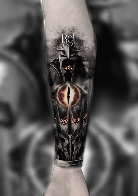 Lord Of The Rings Tattoo Gandalf, Lord Of The Rings Nazgul Tattoo, Lord Of The Rings Leg Tattoo, Lord Of The Ring Tattoo, Witch King Of Angmar Tattoo, The Lord Of The Rings Tattoo, Lord Of The Rings Tattoo Minimalist, Nazgul Tattoo, Wired Tattoo