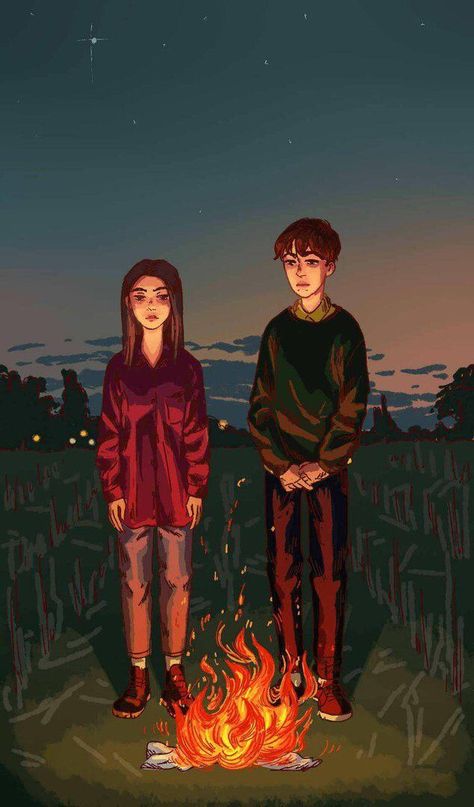 End of the F***ing World // Wallpaper World Wallpaper, Wow Art, Film Serie, End Of The World, Dark Art, Serie Tv, Character Inspiration, Art Inspo, Cute Wallpapers