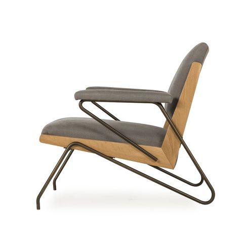 Thomas Bina Armchair Tube Furniture, Contemporary Lounge Chair, Contemporary Lounge, Scandinavian Designs, Steel Chair, Furniture Market, Furniture Hacks, Creative Furniture, Diy Chair