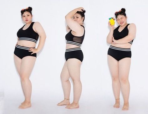 Plus-Size Women in Korea - The Impact of Plus-Size Fashion - Kworld Now Fat Body Reference, Average People, Body References, Life Drawing Reference, People Poses, Female Pose Reference, Anatomy Poses, Human Reference, Pose References