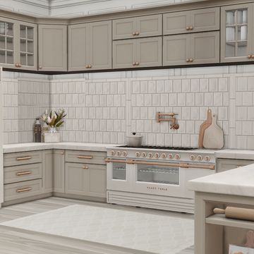 Sim4 Cc Furniture Kitchen, Sims 4 Kitchen Layout, Sims Mods House, Sims 4cc Kitchen, Sims 4 Furniture Kitchen, Kitchen Sims 4 Cc Patreon, Kitchen Cc Sims 4 Patreon, Sims 4 Kitchen Set Cc, 122 Hakim House Sims 4