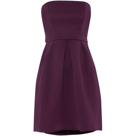 Untold Fifties style strapless dress with dropped hem ($64) ❤ liked on Polyvore featuring dresses, vestidos, short dresses, strapless dresses, clearance, plum, plum cocktail dresses, fit & flare dress, strapless cocktail dress and strapless mini dress Short Dresses Purple, Plum Cocktail Dress, Style Strapless Dress, Vintage Purple Dress, Purple Short Dress, Fifties Style, Fit And Flare Cocktail Dress, Strapless Dresses Short, Purple Cocktail Dress