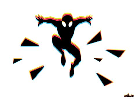 Spiderman Glitch Effect, Across The Spider Verse Glitch, Spider Verse Glitch, Spiderman Across The Spider Verse, Spiderman Cartoon, Logo Wallpaper Hd, Glitch Effect, Across The Spider Verse, Spiderman Artwork