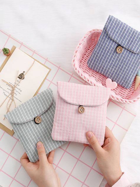 Sanitary Pouch, Sanitary Napkin Bag, Sanitary Napkin Storage, Napkin Storage, Diy Clothes And Shoes, Luxury Clutch, Sanitary Napkin, Potli Bags, Sanitary Pads