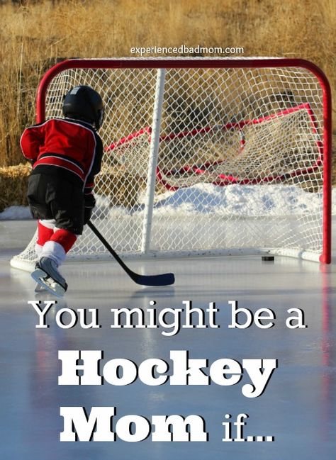 "You might be a hockey mom if...." How would you finish this sentence? Check out this list for all the hilarious details! Hockey Mom Quotes Funny, Hockey Quotes For Kids, Hockey Mom Quotes, Hockey Mom Quote, Mom Birthday Quotes, Hockey Kids, Youth Hockey, Hockey Quotes, Sport Quotes Motivational