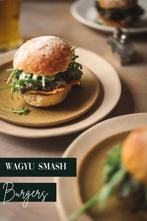 These wagyu burgers are the ultimate in smash burgers. Flavorful, savory, and you can grill or smash them! Wagyu Burger Recipe, Truffle Aioli, Wagyu Burger, Smash Burgers, Kobe Beef, Wagyu Beef, Beef Burger, Smash Burger, Chilli Sauce