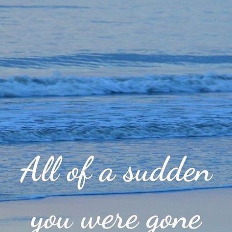 Hello to Heaven on Instagram: "All of a sudden 
You were gone

It doesn’t matter  if 
our loved ones passed 
after a prolonged illness, 
or unexpectedly 

It will always be ~
all of a sudden

All of a sudden 
our hearts literally stab 
with agonizing pain

Unable to breath 
Unable to walk

All of a sudden 
we are different people
Not recognizing that person 
in the mirror 

All of a sudden 
we can’t function day to day tasks without falling

All of a sudden 
we get back up

With their guidance and love, 
lifting us 

They whisper to us ~
Just listen …

All of a sudden 
we realize we are 
growing forward

They are gone
But only gone forward 
ahead of us

Yet always  with us

Until we meet again …
Hello to Heaven

#hellotoheaven #allofasudden #youaregone #goneahead #seeyoulater #sayhellotohe Person In The Mirror, We Are Different, Until We Meet Again, Gone Too Soon, Get Back Up, Meet Again, Too Soon, We Meet Again, To Heaven