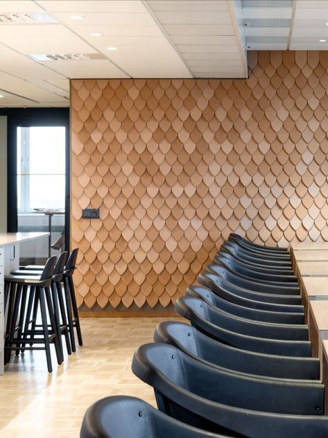 Cork Wall Panels, Scandinavian Architecture, Podcast Studio, Acoustic Design, Cork Wall, Notice Board, Acoustic Wall Panels, Acoustic Wall, Sound Absorption