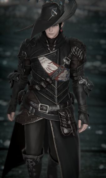 Haunted Hunter | Eorzea Collection Elf Ranger, Ffxiv Glamour, Glamour Outfit, Eorzea Collection, Final Fantasy Xiv, Your Character, Fantasy Clothing, Dark Knight, Victorian Fashion