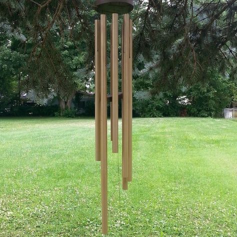 Great HACK in maintaining your wind chime! Wooden Wind Chimes, Make Wind Chimes, Wind Chimes Homemade, Bamboo Wind Chimes, Wind Chimes Craft, Diy Wind Chimes, Art Bathroom, Art Pendant, Summer Projects