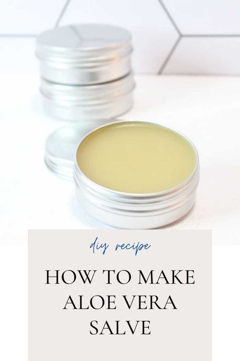 Aloe Vera Diy, Aloe Vera For Sunburn, Aloe Vera Recipes, Aloe Lips, Balm Recipe, Aloe Vera Powder, Healing Salve, Salve Recipes, Natural Beauty Recipes