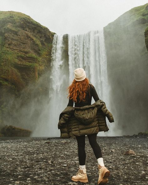 Waterfalls of Iceland❄️🔥🍃 Here are my top three favorite southern waterfalls in Iceland (including a secret one!)👇🏼 ✨ Of all the famous waterfalls in Iceland, Seljalandsfoss is nicknamed ‘The Beauty’. The reason is bc it is considered to be the most beautiful waterfall in Iceland! This is the first of some Iceland South Coast waterfalls you’ll find along Iceland’s Ring Road💦 ✨Skogafoss waterfall: Located in South Iceland, between Reykjavík and Vik. It is one of Iceland’s largest waterfalls... Iceland Photography People, Iceland Photo Ideas, Iceland Seljalandsfoss, Skogafoss Iceland, Iceland Travel Photography, Waterfalls In Iceland, Vik Iceland, Iceland Ring Road, Photo Voyage