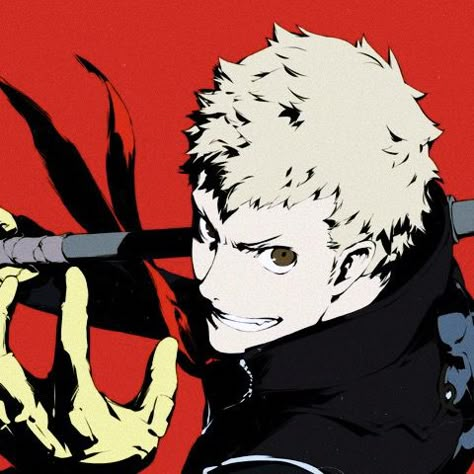 Ryuji Sakamoto Official Art, Ryuji Icons Persona, Ryuji Persona 5 Pfp, Ryuji And Joker Matching Pfp, Ryuji Sakamoto Pfp, Ryuji Pfp, Ryuji Persona 5 Icon, Ryuji Sakamoto Icon, Ryuji Persona 5