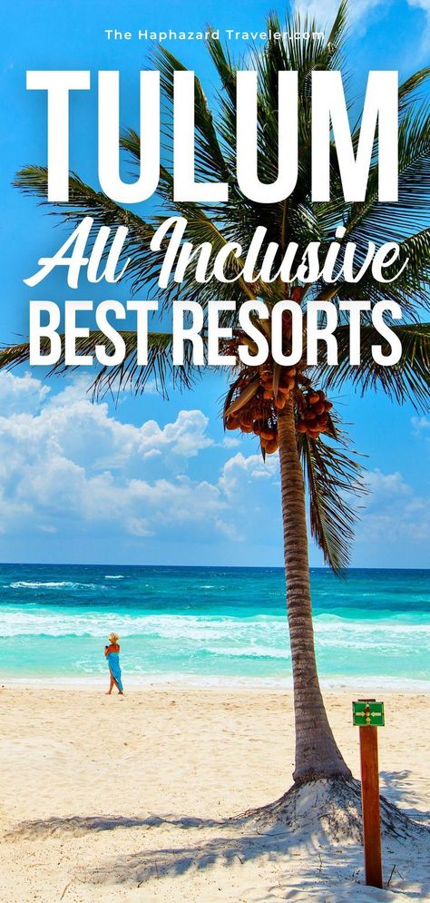 Need an effortless escape? Check out this handpicked list of all-inclusive resorts in Tulum! Best Riviera Maya Tulum all inclusive resorts for families, couples, friends' getaways, honeymoons, destination weddings + more! The best Tulum resorts with gourmet all-inclusive dining, the most gorgeous pools, top amenities, perfect sunset locations + of course the stunning Tulum beaches! tulum mexico all inclusive resorts | tulum mexico resorts all inclusive hotels | all inclusive resorts tulum mexico All Inclusive Tulum Mexico, Mexico All Inclusive Resorts Adults Only, Best All Inclusive Resorts Mexico For Families, Tulum All Inclusive Resorts, All Inclusive Resorts Mexico, Tulum Beaches, Gorgeous Pools, Cheapest All Inclusive Resorts, Cancun Mexico Resorts