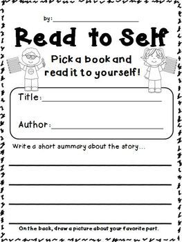 Reading Stations FREEBIE!  Response sheets for Read to Self, Read to Someone, Listening, Writing, and Word Study.  ENJOY! Reading Rotations, Daily 5 Reading, Read To Someone, Read To Self, Reading Stations, 3rd Grade Reading, Independent Reading, 2nd Grade Reading, Reading Response