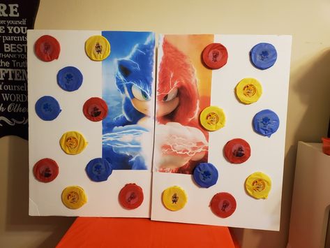 Sonic The Hedgehog Birthday Party Games, Punch Game, Sonic The Hedgehog Birthday Party, Hedgehog Birthday, Sonic Birthday, Birthday Party Games, Boys Birthday, Boy Birthday Party, The Hedgehog