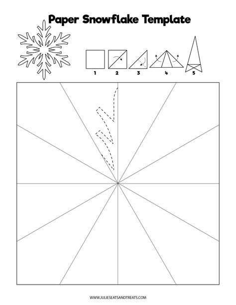 Are the kids asking how to make paper snowflakes? Grab these 14 Free Paper Snowflake Templates to make fun, cool snowflakes! Step by step visual instructions included on each template. Paper Snowflake Template Easy, Snowflake Pattern Paper, Snowflake Cut Out, Snowflake Paper Patterns, Paper Snow Flake Patterns, Snowflake Pattern Cutout, Easy Snowflake Template Printable Free, Simple Snowflake Patterns, Free Printable Snowflake Template