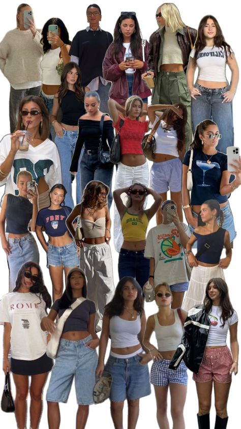 Uni Outfit Ideas, Uni Outfit, Outfit Ideas Summer, Summer Aesthetic, Outfit Ideas, Collage