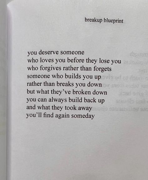 Breakup Blueprint Quotes, Self Healing Quotes, Self Healing, You Deserve, Healing Quotes, Losing You, Best Quotes, It Hurts, Poetry