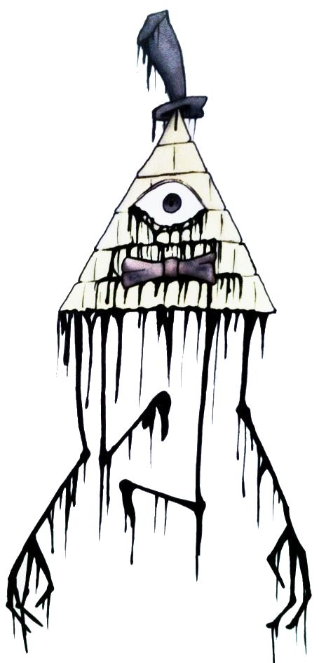 Creepy Bill Cipher by TheOneEyedBiclops on DeviantArt Bill Cipher Tattoo, Bill Tattoo, Gravity Falls Poster, Color Markers, Creepy Drawings, Gravity Falls Art, Horror Tattoo, Bill Cipher, Over The Garden Wall