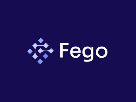 Fego, SaaS Logo Design by Ash | Logo Designer on Dribbble Saas Logo Design, Tech Logos Inspiration, Logo Design Tech, Technology Logo Design Tech, Tech Logo Design Ideas, Tech Logo Design Inspiration, Tech Logo Ideas, Texas Tech Logo, Blockchain Logo