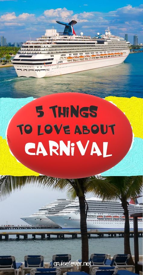 What do cruise travelers like most about the line of the Funship? Consider these five things to love about cruising on Carnival. Carnival Radiance, Cruise Formal Night, Carnival Cruise Tips, Cruise Secrets, Carnival Cruises, Carnival Breeze, Carnival Cruise Ships, Cruise Pictures, Cruise Essentials