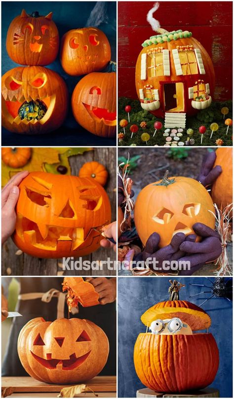 Pumpkin Carving Ideas For Halloween Preserve Carved Pumpkin, Easy Pumpkin Carving Ideas, Pumpkin Carving Kits, Creative Pumpkin Carving, Easy Pumpkin Carving, Amazing Pumpkin Carving, Pumpkin Carving Ideas, Creative Pumpkins, Ideas For Halloween