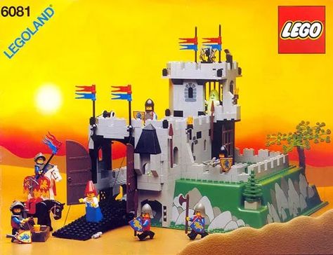 Your Complete LEGO 'Crusaders' Collector's Guide - HubPages Lego Castle Instructions, Rare Lego Minifigures, Mountain Fortress, Old Lego Sets, Instructions Lego, Lego Building Instructions, Free Lego, Lego Diy, Lego System