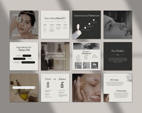 #Coach_Aesthetic #Carousel_Template #Beauty_Social_Media #Medical_Esthetician Coach Aesthetic, Carousel Template, Beauty Social Media, Medical Esthetician, Free Social Media Templates, Esthetician Instagram, Aesthetic Post, Motivational Podcasts, Esthetician Marketing