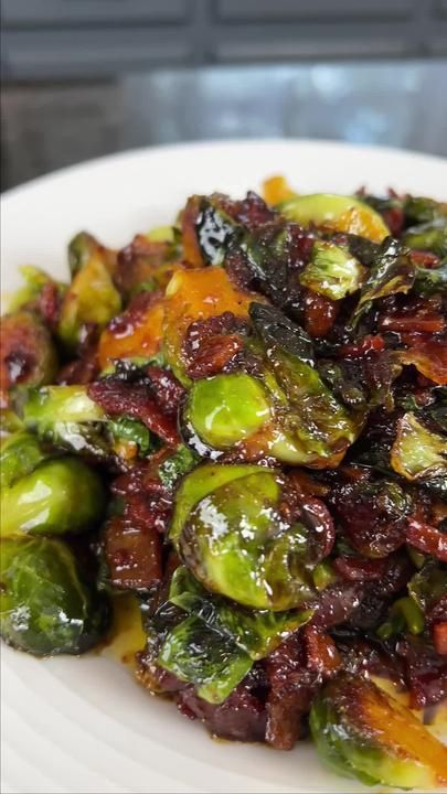 Mr. Make It Happen on TikTok Maple Bacon Brussel Sprouts, Mr Make It Happen, Bacon Brussel Sprouts, Healthy Vegetable Recipes, Sprout Recipes, Maple Bacon, Cooking Recipe, Bacon Recipes, Food Videos Cooking