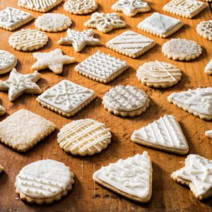 Easy Holiday Sugar Cookies | Cook's Illustrated Easy Holiday Sugar Cookies, Donut Toppings, Caramel Chocolate Bar, Holiday Sugar Cookies, Cookie Toppings, America's Test Kitchen Recipes, Cooks Illustrated, America's Test Kitchen, Spice Cookies