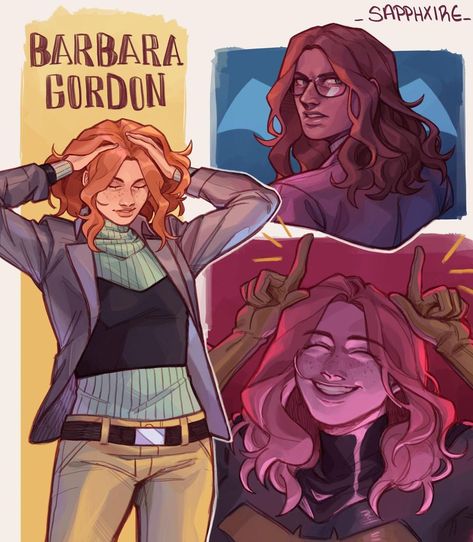 Barbra Gordon Fanart, Barbara Gordon Fanart, Nightwing And Batgirl, Dc Fanart, Hiro Big Hero 6, Batfamily Funny, Comic Book Art Style, Barbara Gordon, Batman Funny