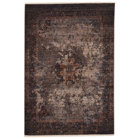 Eclectic Area Rug, Turkish Textiles, Turkish Design, Jaipur Living, Dark Taupe, Rug Direct, Orange Rugs, Saturated Color, Power Loom