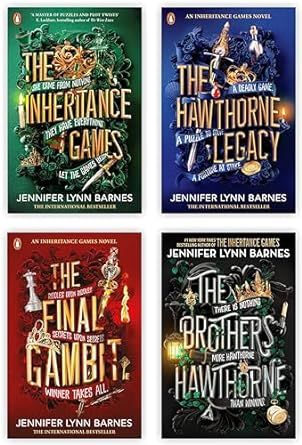 The Inheritance Games Series 4 Books Collection set The Inheritance Games Series, Jennifer Lynn Barnes, The Inheritance Games, Inheritance Games, Wishlist 2024, Books Collection, Double Life, Amazon Books, Book Collection