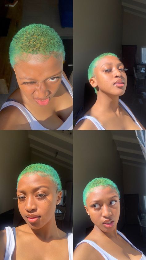 Black girl curls blonde hair curls short hair black girl colour hair black girl curls Short Buzzed Hair, Ponytail Diy, A Braided Ponytail, Buzzed Hair Women, Hair Ideas For Women, Short Dyed Hair, Diy Hairstyle, Short Shaved Hairstyles, Buzzed Hair