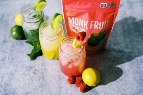 Monk Fruit Simple Syrup – Better Body Foods Liquid Monk Fruit Recipes, Monk Fruit Simple Syrup, Simple Syrup With Monk Fruit, Monk Fruit Simple Syrup Recipe, Recipes With Monk Fruit Sweetener, Mango Syrup Recipe, Fruit Simple Syrup, Camper Modifications, Pressure Cooker Desserts