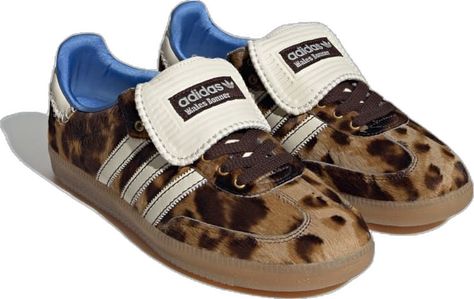 Samba X Wales Bonner, Adidas Retro Sneakers, Wales Bonner Samba, Adidas Slip, Samba Shoes, Adidas X Wales Bonner, Adidas Shoes Mens, Leopard Sneakers, Wales Bonner