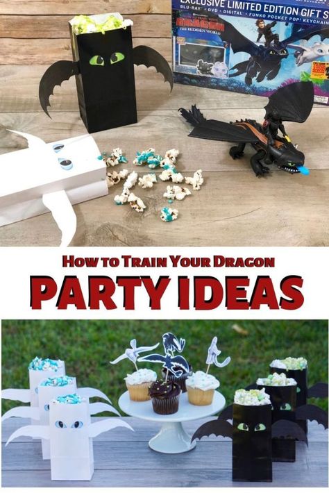 How to Train Your Dragon Movie Night Party Ideas How To Train Your Dragon Theme Party, Httyd Birthday Party Ideas, How To Train Your Dragon Birthday Party Ideas, Toothless Party Ideas, How To Train A Dragon Birthday Party, How To Train Your Dragon Party Ideas, Httyd Party, Toothless Party, Movie Night Party Ideas