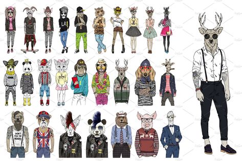 Fashion Hipster Animals pack , #Affiliate, #illustrations#Anthropomorphic#pack#includes #Ad Hipster Animals Drawings, Hipster Animals Illustration, Folklore Animals, Strong Relationship Quotes, Hipster Illustration, Hipster Animals, Hipster Background, Estilo Hipster, Funny Illustration