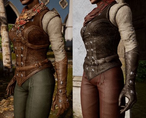 Outerwear at Dragon Age: Inquisition Nexus - Mods and community Dragon Age Armor, Medium Armor, Dragon Age Origins, The Descent, Dragon Age Inquisition, Games Images, Popular Games, Dragon Age, I Am Game