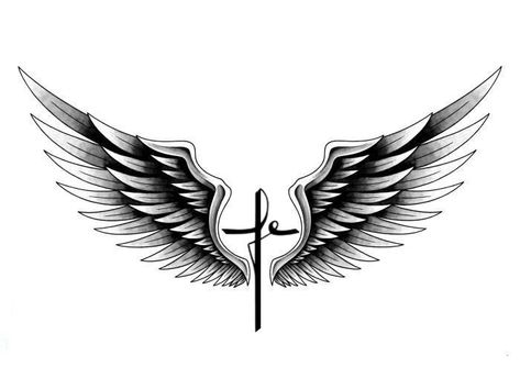 Wing Neck Tattoo, Cross With Wings Tattoo, Alas Tattoo, Wing Tattoo Men, Cross With Wings, Tattoos To Cover Scars, Forearm Band Tattoos, Men Tattoos Arm Sleeve, Back Of Neck Tattoo