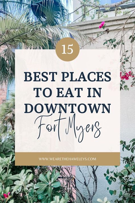 What To Do In Fort Myers Florida, Downtown Fort Myers, Things To Do In Fort Myers Florida, Ft Myers Florida Things To Do, Fort Myers Florida Things To Do In, Fort Myers Restaurants, Birthday Desert, Fort Meyers, Ft Myers Florida