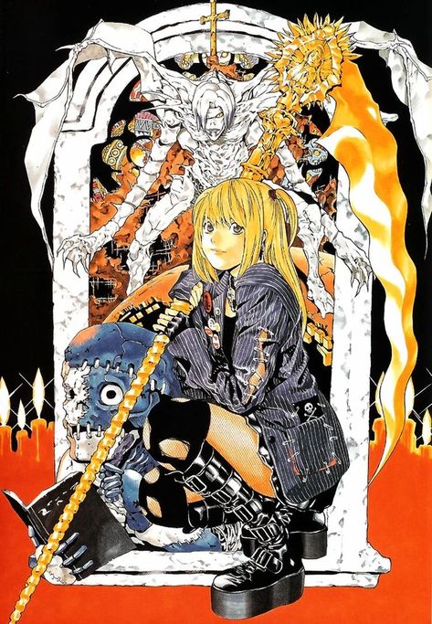 L Change The World, Misa Amane Outfit, Erika Toda, Takeshi Obata, Misa Amane, Notes Art, Japanese Manga, Action Film, Manga Covers