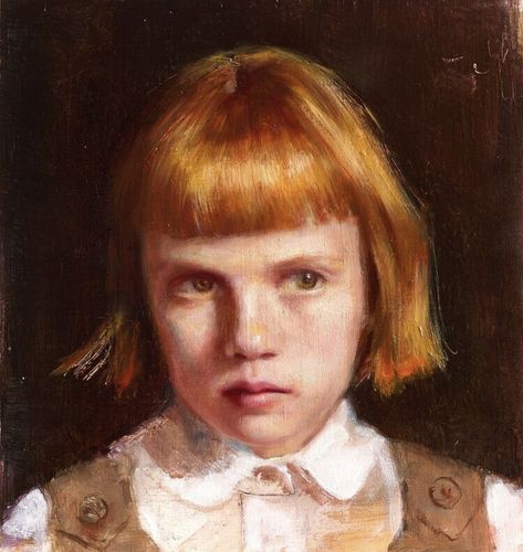 Rosso Art, Oil Portraits, Paintings Oil, Now Oils, Art On Wood, Ginger Girls, Wood Artist, Oil Portrait, Art Curator