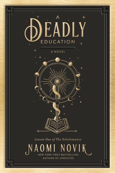 A Deadly Education (The Scholomance, #1) by Naomi Novik | Goodreads The Scholomance, A Deadly Education, Naomi Novik, Rules Of Magic, Dark Academia Books, Dan Brown, Magic School, Lewis Carroll, Ex Machina