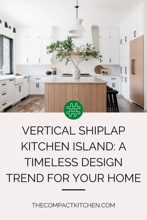 Vertical Shiplap Kitchen Island: A Timeless Design Trend for Your Home - The Compact Kitchen Vertical Shiplap Kitchen, Shiplap Kitchen Island, Vertical Shiplap, Navy Cabinets, Shiplap Kitchen, Espresso Kitchen Cabinets, Shiplap Boards, Espresso Kitchen, Tiny House Kitchen