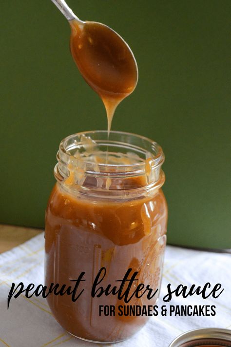 Peanut Butter Drizzle Recipe, Pumpkin Dumplings, Fresh Desserts, Peanut Butter Drizzle, Drizzle Recipe, Peanut Butter Dessert, Cream Sauces, Ice Cream Sauce, Butter Desserts